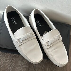 Alfani White Loafers